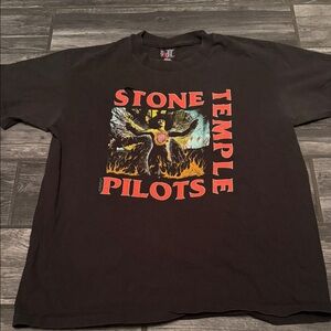 Stone Temple Pilots Graphic T-Shirt vintage 1992 giant tag 90s XL